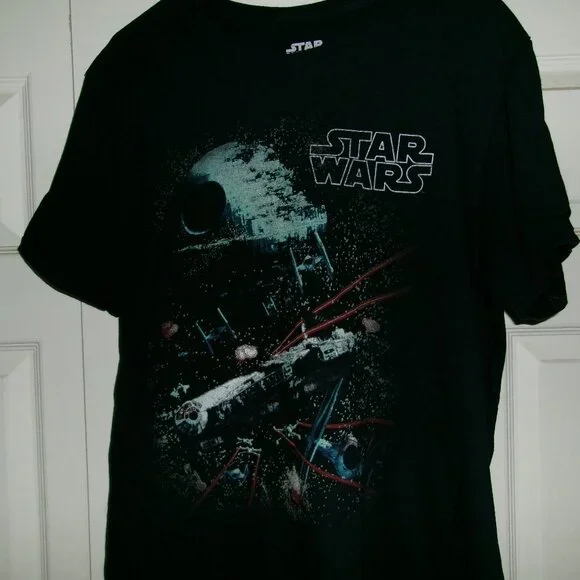 Vintage Lucas Arts Star Wars Graphic T Shirt Mens Size L - Picture 2 of 4